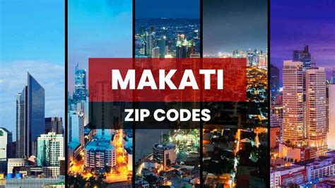 makati city zip code|Makati City Zip Code/ Postal Code & Area Code.